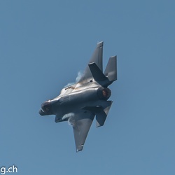 F-35A Demonstration Flugplatz Emmen - Armeebotschaft 2022